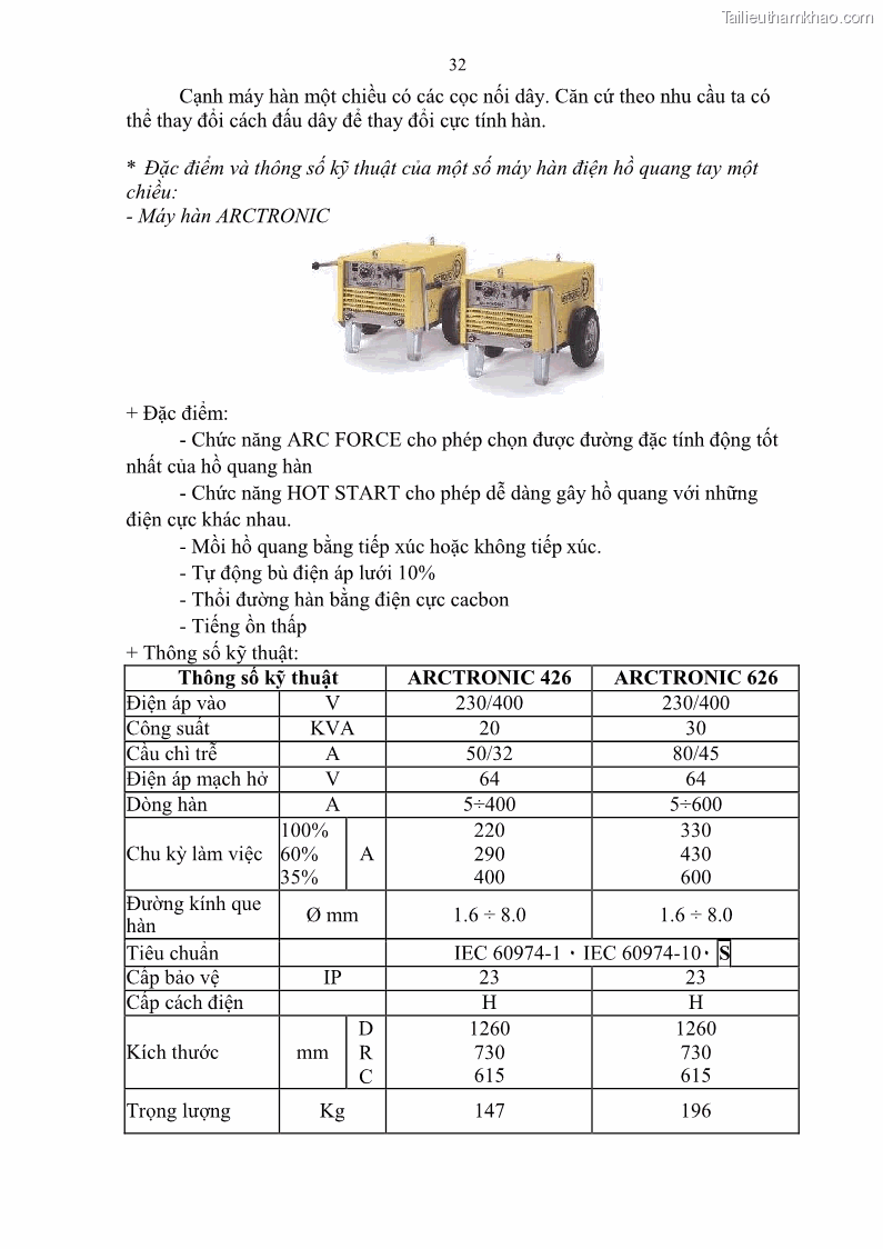 Giáo trình Hàn hồ quang tay cơ bản Nghề Hàn - Trường CĐ Lào Cai - 3 Trang 33