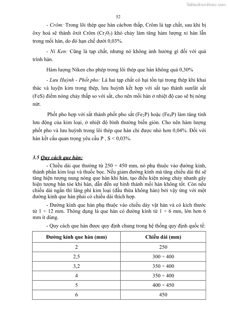 Giáo trình Hàn hồ quang tay cơ bản Nghề Hàn - Trường CĐ Lào Cai - 5 Trang 53