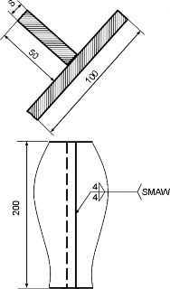 Yêu cầu kỹ thuật Kim loại mối hàn bám đều hai cạnh Mối hàn đúng kích 9