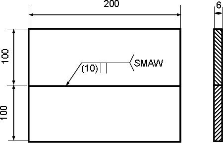 Yêu cầu kỹ thuật Mối hàn đúng kích thước Mối hàn không bị khuyết tật 1 2 6