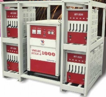 Đặc tính Máy hàn một chiều 6 kìm VNS DC 1000 sử dụng công nghệ chỉnh lưu DIODE 2
