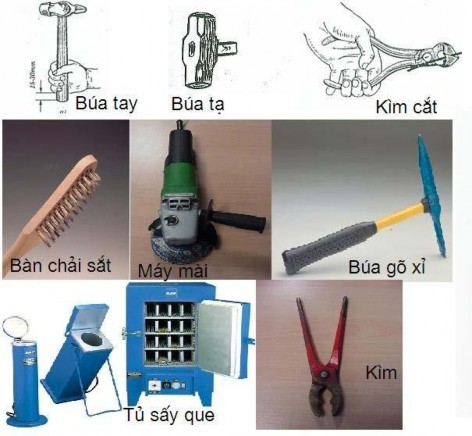 2 2 3 Dụng cụ bảo hộ lao động trong hàn hồ quang tay Mặt nạ Là một loại 5
