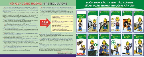 Hình 3 5 Nội dung huấn luyện an toàn trước khi vào công trường 3 1 5 2 Huấn 1