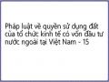 Phương Hướng Và Giải Pháp Hoàn Thiện Pháp Luật Về Quyền Sử Dụng Đất Của Tổ Chức Kinh