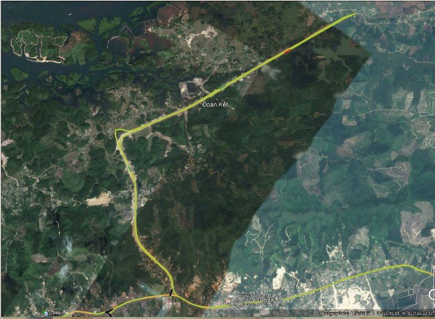 Hình 3 9 Biểu đồ IRI trên tuyến đường vào Cảng Hàng Không d Kết luận Nhìn 6