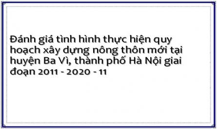 Kết Quả Đánh Giá Về Hệ Thống Hạ Tầng Kỹ Thuật Phục Vụ Cho Sinh Hoạt Trên Địa Bàn 2 Xã