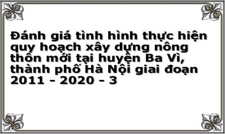 Ý Nghĩa Của Việc Xây Dựng Nông Thôn Mới