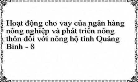 Điều Kiện Sản Xuất Kinh Doanh Của Các Nông Hộ Đang Điều Tra