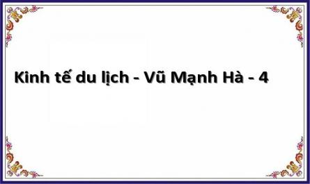 Kinh tế du lịch - Vũ Mạnh Hà - 4