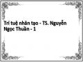 Trí tuệ nhân tạo - TS. Nguyễn Ngọc Thuần - 1