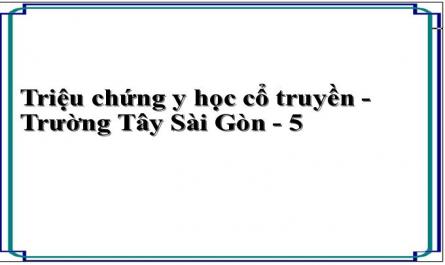 Chứng Trạng: Hoa Mắt, Chóng Mặt Nhiều Hơn, Nặng Đầu.