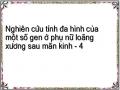 Dịch Tễ Học Loãng Xương Ở Phụ Nữ Sau Mãn Kinh