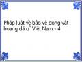 Một Số Vấn Đề Cơ Bản Về Pháp Luật Bảo Vệ Động Vật Hoang Dã Ở Việt Nam