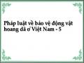 Các Văn Bản Quy Phạm Pháp Luật Trong Nước Liên Quan Trực Tiếp Đến Bảo Vệ Động Vật Hoang Dã
