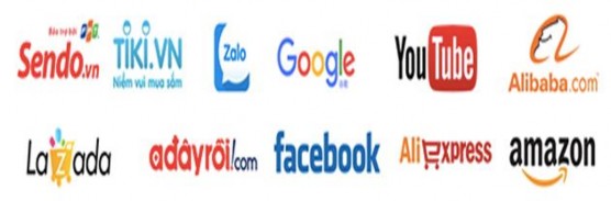Một số sàn thương mại điện tử lớn trong và ngoài nước Khi mở sạp kinh 14