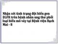 Nhận xét tình trạng đột biến gen EGFR trên bệnh nhân ung thư phổi loại biểu mô vảy tại Bệnh viện Bạch Mai - 8