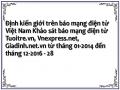 Định kiến giới trên báo mạng điện tử Việt Nam Khảo sát báo mạng điện tử Tuoitre.vn, Vnexpress.net, Giadinh.net.vn từ tháng 01-2014 đến tháng 12-2016 - 28