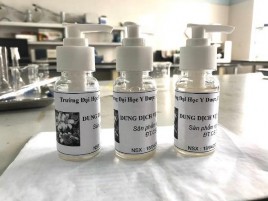 Hình 3 4 Hình ảnh dung dịch vệ sinh phụ nữ sau khi bào chế hoàn chỉnh 3 3 Đánh 1