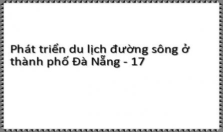 Định Hướng Liên Kết Phát Triển Du Lịch Đường Sông