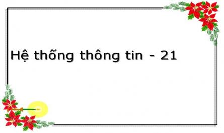 Hệ thống thông tin - 21