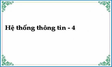 Hệ thống thông tin - 4