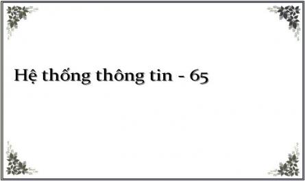 Hệ thống thông tin - 65