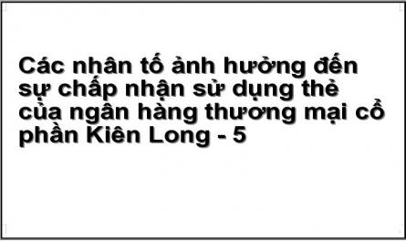 Mô Hình Hợp Nhất Về Chấp Nhận Và Sử Dụng Công Nghệ