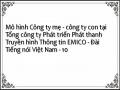 Mô hình Công ty mẹ - công ty con tại Tổng công ty Phát triển Phát thanh Truyền hình Thông tin EMICO - Đài Tiếng nói Việt Nam - 10