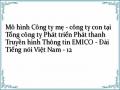 Giải Pháp Hoàn Thiện Và Phát Triển Mô Hình Công Ty Mẹ – Công Ty Con Tại Emico.