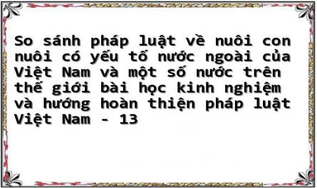 So sánh pháp luật về nuôi con nuôi có yếu tố nước ngoài của Việt Nam và một số nước trên thế giới bài học kinh nghiệm và hướng hoàn thiện pháp luật Việt Nam - 13