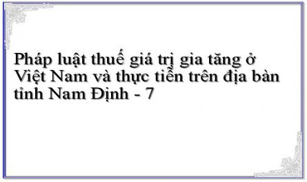 Những Hiệu Quả Tích Cực Khi Áp Dụng Pháp Luật Thuế Giá Trị Gia Tăng Trên Địa Bàn Tỉnh Nam