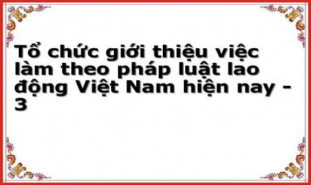 Quan Niệm Về Việc Làm Ở Việt Nam