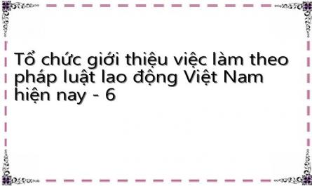 Vai Trò Đối Với Quản Lý Nhà Nước Về Thị Trường Lao Động