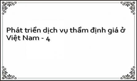 Dịch Vụ Thẩm Định Giá Đáp Ứng Nhu Cầu Giao Dịch Tài Sản Của Doanh Nghiệp Và Của Công Dân