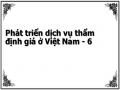 Kinh Nghiệm Rút Ra Cho Việt Nam Từ Nghiên Cứu Hoạt Động Thẩm Định Giá Nước Ngoài