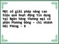 Đánh Giá Về Thực Trạng Hiệu Quả Hoạt Động Tín Dụng Tại Ngân Hàng Tmcp Phương Đông- Chi