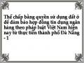 Thế chấp bằng quyền sử dụng đất ở để đảm bảo hợp đồng tín dụng ngân hàng theo pháp luật Việt Nam hiện nay từ thực tiễn thành phố Đà Nẵng