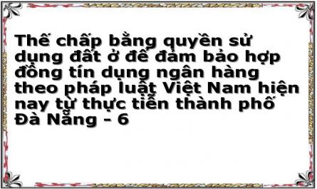 Xử Lý Quyền Sử Dụng Đất Thế Chấp Để Bảo Đảm Quyền Thu Hồi Nợ Theo Hợp Đồng Tín