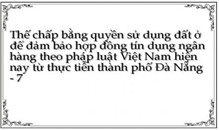 Mối Quan Hệ Giữa Hợp Đồng Tín Dụng Và Hợp Đồng Thế Chấp Quyền Sử Dụng Đất