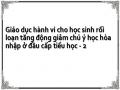 Giáo dục hành vi cho học sinh rối loạn tăng động giảm chú ý học hòa nhập ở đầu cấp tiểu học - 2