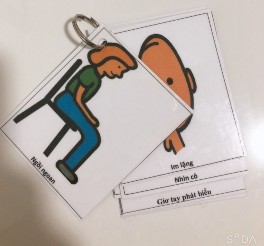 Thẻ quy định hành vi Dây chun buộc dưới ghế Bảng nhiệm vụ Đồng hồ hẹn 1