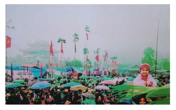 nhà tưởng niệm bác hồ trong ngày hội lồng tồng định hoá Chùm ảnh khai mạc 6