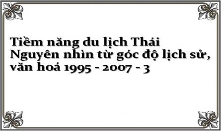 Địa Danh Thái Nguyên Qua Các Thời Kỳ Lịch Sử