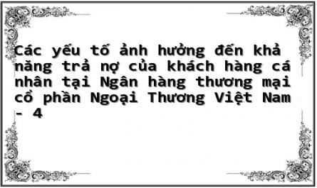 Tỷ Trọng Dư Nợ Cho Vay Khách Hàng Cá Nhân Của Vietcombank Giai Đoạn 2013 – 2018