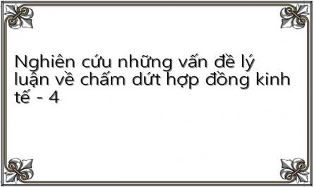 Hậu Quả Pháp Lý Của Chấm Dứt Hợp Đồng Lao Động