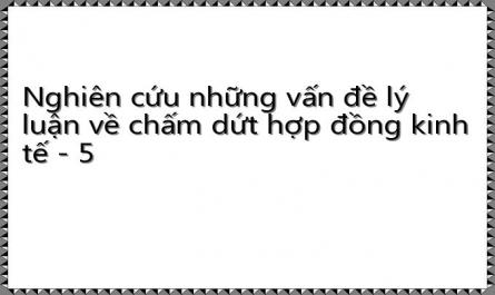 Chấm Dứt Hợp Đồng Lao Động Theo Quy Định Của Pháp Luật Các Nước.