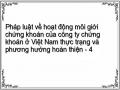 Hoạt Động Môi Giới Chứng Khoán Và Phân Loại Hoạt Động Môi Giới Chứng Khoán