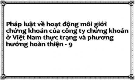 Giải Quyết Tranh Chấp Phát Sinh Từ Hoạt Động Môi Giới Chứng Khoán