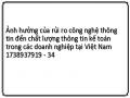 Ảnh hưởng của rủi ro công nghệ thông tin đến chất lượng thông tin kế toán trong các doanh nghiệp tại Việt Nam 1738937919 - 34