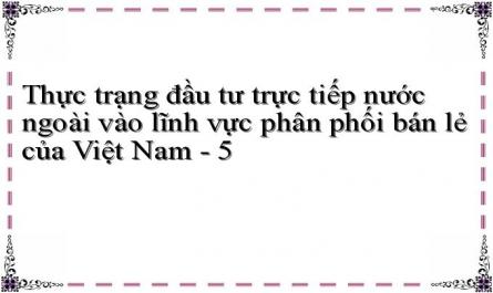 Thị Trường Bán Lẻ Việt Nam Cần Được Phát Triển Hơn Phù Hợp Với Nhu Cầu Tiêu Dùng Của